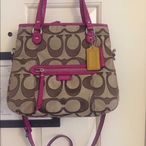 Coach Canvas Bag (authentic)